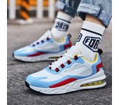 2025 verano nuevos zapatos deportivos para hombres tendencia comercio exterior cómodos zapatos de hombre de malla tejida voladora moda al aire libre 36 verde