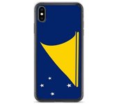 Funda iPhone - Tokelau - Drapeau - Souple - Multicolore - Compatible iPhone XS Max