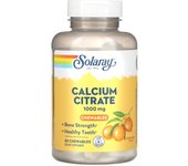 Solaray, calcium citrate, natural orange, 1,000 mg, 60 chewable tablets (250 mg per tablet)