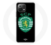 Coque Xiaomi Mi 11 Lite scp sporting portugal fond noir