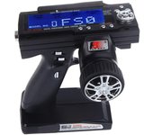 FS-GT3B 2.4G 3CH Radio Modelo Control Remoto LCD Transmisor y Receptor para RC Coche Barco