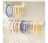 Perchero de cuerda para el pelo, con gancho multifuncional sin perforaciones, ideal para dormitorios.