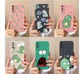 Funda de teléfono para Huawei P Smart 2021 Y5P Y6P Y7P Y9S Y7A Y9A Linda moda a prueba de golpes mate líquido suave silicona anticaída funda de teléfono para Huawei parachoques Huawei P Smart 2021
