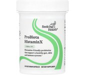 Seeking Health, ProBiota HistaminX, 10 mil millones de UFC, 60 cápsulas vegetales
