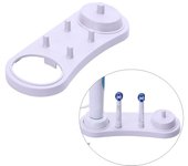 Soporte de almacenamiento para proteger el cabezal del cepillo de dientes, soporte para baño, soporte para cepillo de dientes eléctrico, base para cepillo de dientes