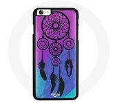 Coque Iphone 7 Plus Attrape rêve violet bleu rose beau sommeil douceur tendresse cœur protection ind