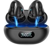 Auriculares inalámbricos Auriculares Bluetooth Tipo deportivo Auriculares inalámbricos Auriculares Carga inalámbrica Compatible con pantalla LED dual Resistente al agua