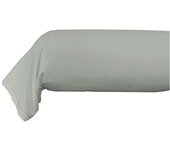 Taie de traversin percale de coton peigné  Julian  Coton Pur - Julian Perle