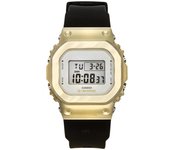 Casio Reloj de cuarzo con correa de resina digital G-Shock GM-S5600BC-1 200M para mujer oro