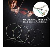 10 juegos universales. (EADG) Cuerda de violín Núcleo de acero Entorchado de alpaca