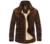 Chaqueta de invierno para hombre, más terciopelo grueso, abrigo informal de negocios para hombre, camisa de algodón, chaqueta de gran tamaño XXXL