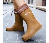 Botas de lluvia para hombre, mocasines, botas de agua, zapatos de agua para hombre, PVC, puntera ancha, chanclas de plástico, City Mud Gum 2024, para exteriores, sin cordones, económicas. 45