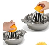 Exprimidor de limón de acero inoxidable, exprimidor manual, herramientas de cocina para exprimidor de limón, naranja, lima, exprimidor de cítricos
