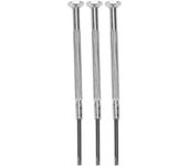 3 destornilladores de metal para saxofón, mini destornilladores para clarinete, flauta, piccolo, instrumento musical.