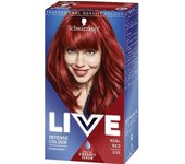 Tinte permanente Schwarzkopf Live Intense, Rojo Real 035: una solución de color vibrante y duradera