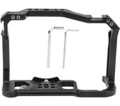 Estuche protector con soporte para cámara réflex de aleación de aluminio para Canon EOS R5 y R6.