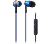 Auriculares con micrófono Blue BL Audio-Technica iPod/iPhone/iPad in-ear ATH-CK330i azul