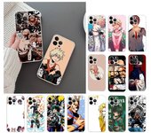 Funda de teléfono para Iphone 14 13 12 11 Pro Max Xs Max Xr X 12mini 14 Plus Se Anime My Hero Academia Funda Capa celular iphone XSMAX