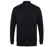 Chaqueta bomber de punto unisex Henbury XXS gris