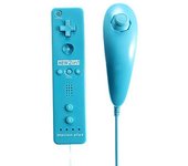 Mando y Nunchuk Duo Pack para Wii y Wii U Azul