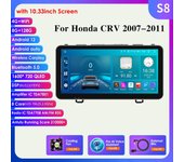 DSP IPS 4G-LTE Carplay Android Car Radio GPS para Honda CR-V 3 RE CRV 2007-2011 reproductor de vídeo Multimedia 2Din navegación unidad principal de pantalla inteligente S1 8Core 3G 32G