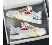 Zapatos casuales para hombre, estilo coreano, cómodos zapatos de plataforma, nuevos zapatos vulcanizados con cordones transpirables de verano para hombre, zapatillas 39 naranja