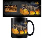mundo Jurasico: Taza Dominio T-Rex One Size negro/gris