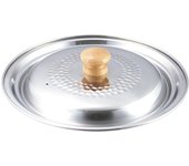 Tapa de olla Shimomura Planning Yukihira para modelo profesional fabricada en Japón 34313 de doble propósito 18/20 cm