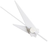 Piezas de reloj Makoto, manecilla decorativa para reloj SH12 blanco