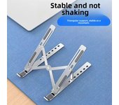 Soporte ajustable de aleación de aluminio N3 para portátil y tableta: portátil, plegable, de ajuste universal y con disipación de calor.