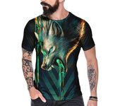 Camiseta con estampado de tigre 3D para hombre, camiseta informal con cuello redondo, camisetas de manga corta de gran tamaño, camisetas de estilo Hip Hop callejero para verano XL