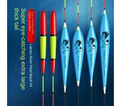 Llamativa cola triangular, señuelo de pesca rocoso, flotador, tubo de deriva, palo de luz, flotadores de pesca JC-01