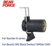Convertidor de conector de manguera de lavadora a presión para Karcher Bosche AR Black Decker Patriot Dawoo Nilfisk STIHL manguera de limpieza de agua