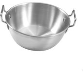Fideos de sopa de kimchi en ollas pequeñas Tropa de mariscos Utensilios de cocina Ramen Cocina para gas 10.5CM argent