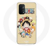Coque pour Oppo A74 5G One piece Manga Equipage du Chapeau de Paille