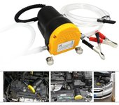 Bomba sumergible eléctrica para coche, extractor de drenaje de aceite y fluido para RV, barco, camión 12V