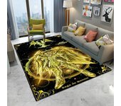 Alfombra Retro de dibujos animados de Saint Seiya para el hogar, sala de estar, dormitorio, sofá, felpudo decorativo, alfombra antideslizante para área de juegos para niños 40x60cm