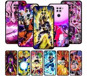 Funda de teléfono para Xiaomi Redmi Note 11 10 8 Pro Funda 10 9 9T 9S 8T 8 7 para Redmi 10 9 9C 8 Funda Japón Anime Dragon Ball Vegeta Redmi Note 7