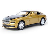 Rolls-Royce Spectre - Coche de aleación New Energy, escala 1/32, fundido a presión, de metal, de lujo, modelo de coche, simulación, sonido y luz, juguetes para niños, regalo púrpura