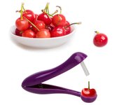 Cherry Olive Pitter Stoner Stone Pit Seed Remover Easy Squeeze Grip Regalo de Navidad