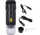 Cafetera portátil de calentamiento rápido, fácil de limpiar, 20 bares, cargador USB para coche, cafetera eléctrica para L