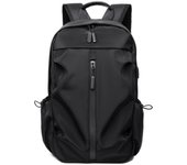 Mochila escolar de gran capacidad de 14 pulgadas para deportes, sencilla, universal, para hombre y mujer, para ordenador portátil, de viaje gris