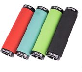 Empuñaduras de manillar de bicicleta de 22,2 mm, empuñaduras de barra de mango de espuma de esponja antideslizantes, ciclismo, bicicleta de montaña MTB negro