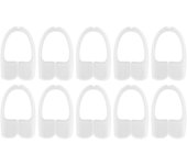 10 protectores bucales nocturnos de goma para atletismo, para apretar la boca y rechinar los dientes.