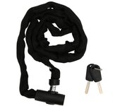 Candado antirrobo para llavero de bicicleta, portátil, alargado, de seguridad para motocicleta, scooter eléctrico, 1,2 m