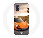 Coque pour Samsung Galaxy A71 Formule 1 McLaren F1 Orange