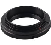 Anillo adaptador de lente de aluminio con montura T2T para Canon EOS EF DSLR 650D 60D 550D
