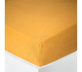 Drap housse  Noah  toutes dimensions  Gaze de Coton  - Noah Curry - 90 x 190 cm bonnet de 30 cm