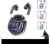 Auriculares inalámbricos Bluetooth 5.3 deportivos, estéreo HIFI, con control táctil, para iPhone y Android. blanco