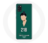 Coque Samsung Galaxy A21S Squid Game Cho Sang woo numéro 218